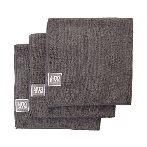 Image of Autoglym Hi-Tech Microfibre Polishing Cloth Grey (3)