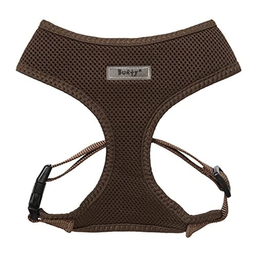 Image of Bunty Small No Pull Dog Harness - Soft, Breathable, Durable, Adjustable Vest Harnesses, Lightweight, Anti Pull - Small, Brown
