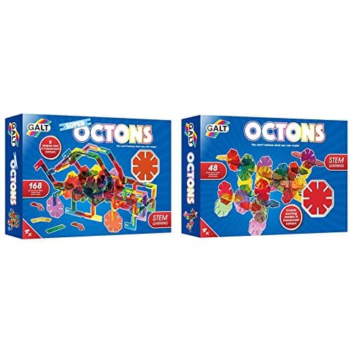 Image of Galt Super Octons Construction Toy for Ages 4 Plus