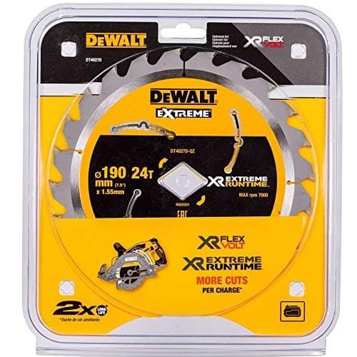 Image of DEWALT DT40270 190mm 24 Tooth Diamond Bore Blade for Dcsdcs577