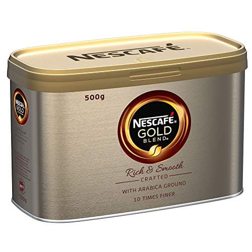 Image of NESCAFE Gold Blend Coffee Tins 6 x 500g Pack – Instant Arabica and Robusta Beans Premium Coffee for Home and Office