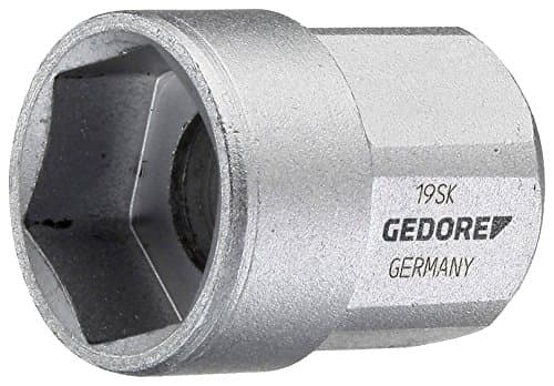 Image of Gedore 19SK24 24 x 32.5 mm 6 Hex Screws Socket - Silver
