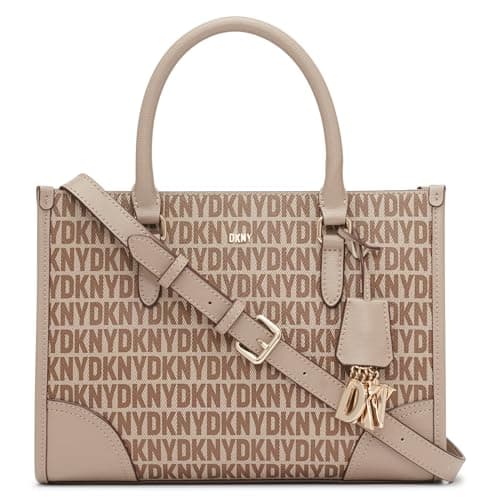Image of DKNY Women's R34d2y94 Satchel, Chino/Toffee, Medium