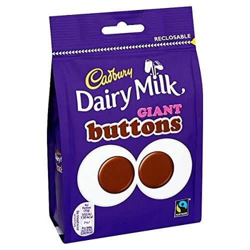 Image of Cadbury Dairy Milk Giant Buttons Chocolate 119g Bag