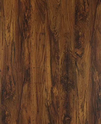 Image of Brown Wood Wallpaper Self Adhesive Vinyl 60x300cm Wood Effect Contact Paper Sticky Back Plastic Peel and Stick Furniture Sticker Vintage Wooden Grain Wall Covering Decorative Film Waterproof Removable