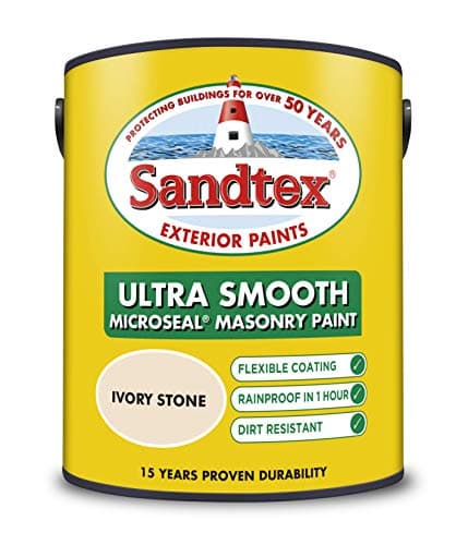 Image of Sandtex Smooth Masonry 5L Ivory Stone