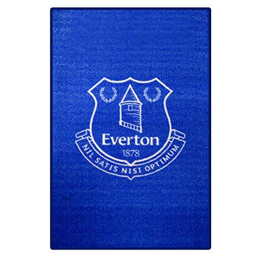Image of Everton Official FC Football Crest Rug for Bedrooms