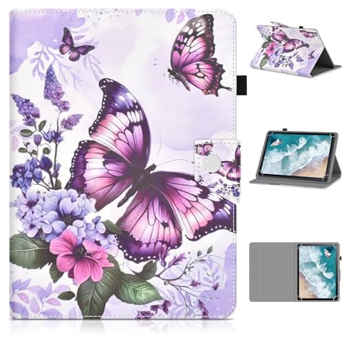 Image of KATUMO Universal Case for All 10 inch Tablet,Cover for 10.1 inch Tab, Travel Portable Protective Folio Leather Stand Shell for All Kinds of 9.6-10.5 inch Android/iOS/Windows Tablet