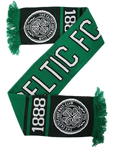 Image of Celtic FC Nero Scarf Green Fan Scarves Official Merchandise