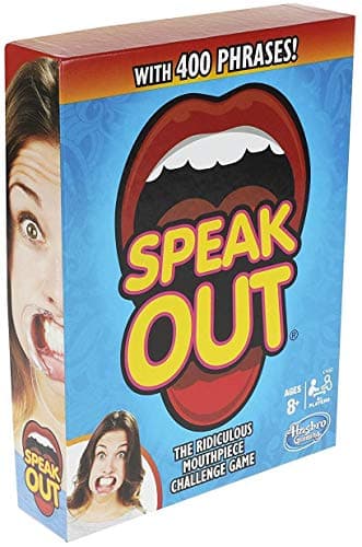 Image of Hasbro Gaming Speak Out Game Mouthpiece Challenge