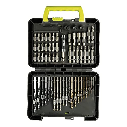 Image of Ryobi bit and Drill Set 60 Pieces RAK60DDF (Accessory Set for Drilling and screwing)