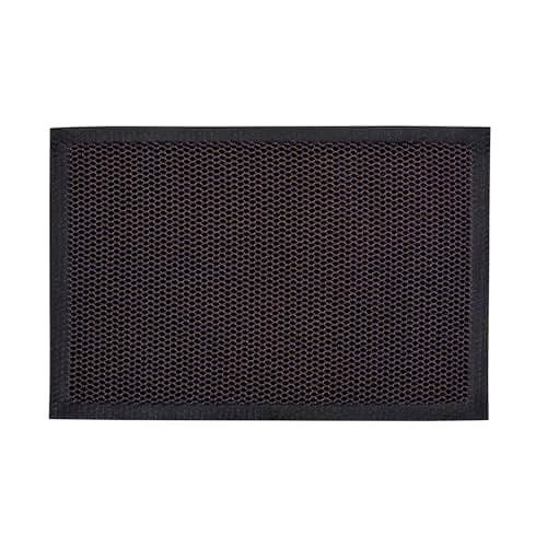 Image of Floortex Doortex® Meshmat Entrance Mat, Metallic Blue/Orange - 50 x 80cm