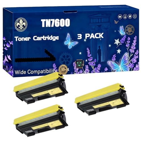 Image of Compatible for Brother TN7600 MFC-8420 MFC-8820 MFC-8820D MFC-8820DN Printers, Toner Cartridge Black High Yield 6500 Pages, Printer Accessories (3 Pack Black)