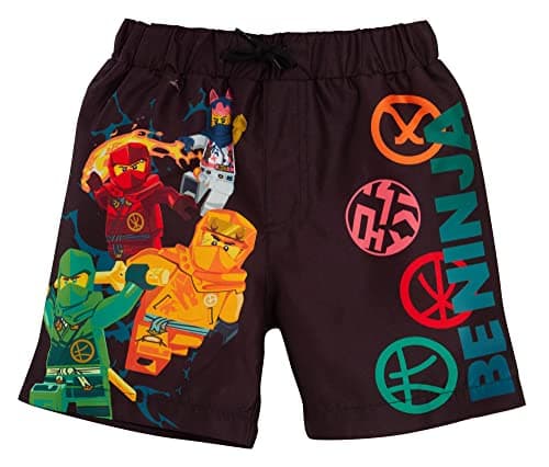 Image of LEGO Boys Ninjago Swim Shorts 7-8 Years Black