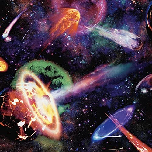 Image of Holden Nebula Space Wallpaper Galaxy Cosmic Dust - Multi/Blue/Black 13230