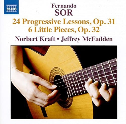 Image of Fernando Sor: 24 Progressive Lessons, Op. 31 & 6 Little Pieces, Op. 32 by Norbert Kraft