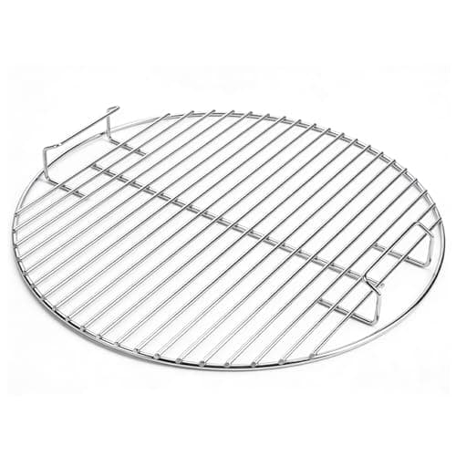 Image of 44.5cm Round Cooking Grate 7432, Replacement Grill for 47cm Weber Charcoal Grills (One-Touch, Bar-B-Kettle), Also Fits Smokey Mountain Cooker, Large Big Green Egg, Pit Boss, Char-Broil
