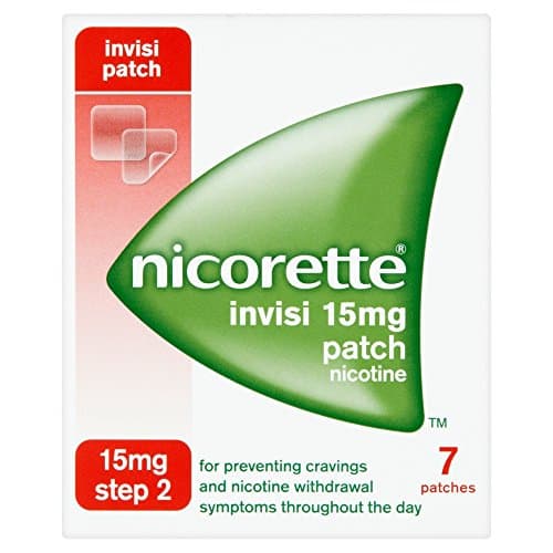 Image of Nicorette Step 2 Invisi 15mg Patch Nicotine 7 Patches, 7 Each