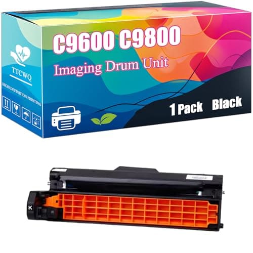 Image of C9600 C9800 Imaging Drum Unit Compatible with Okidata OKI C9600 C9600dn C9600hdn C9600hdtn C9600n C9650 C9650dn C9655 C9655DN C9655hdn C9655HDTN C9655n C9800 C9800hdn C9800hdtn Printers (Black)