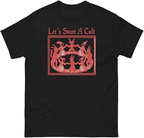 Image of iNexTone Let’s Start a Cult T-Shirt (3XL,Black)