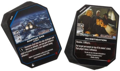 Image of Battlestar Galactica Wizkids Collectible Card Game 2-Player Starter Deck by WizKids
