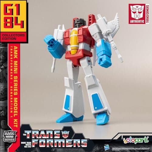 Image of Starscream Transformer Toy,4.33 Inch Transformers G1 Action Figures,Highly Articulated No Converting Transformers Model Kit,Transformer Toys for Kids Age 8 and Up