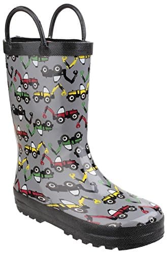 Image of Cotswold Puddle Waterproof Pull On Boot Unisex Kids Digger Size 13