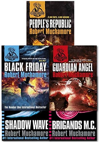 Image of Cherub Series 3 Collection 5 Books Set (Books 11 To 15) By Robert Muchamore (Brigands M.C, Guardian Angel, Black Friday, Shadow Wave, People's Republic)