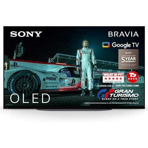 Image of Sony BRAVIA XR, XR-42A90K, 42 Inch, OLED, Smart TV, 4K HDR, Google TV, BRAVIA CORE, Perfect for PlayStation5, Metal Flush Surface Design, 5 Year Warranty