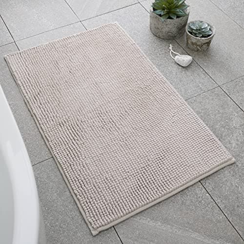 Image of Catherine Lansfield Bobble Bath Mat Natural