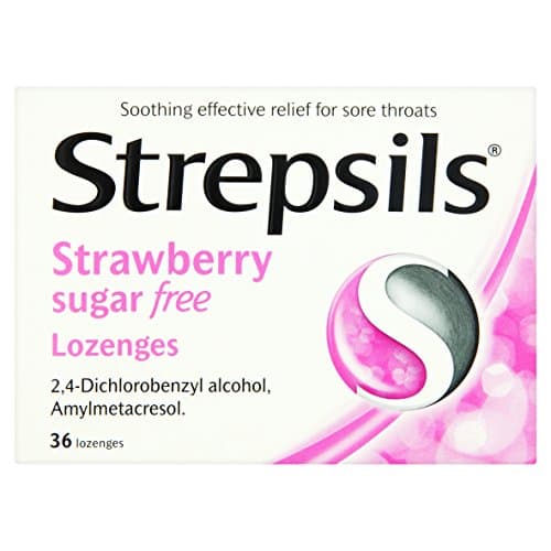 Image of 6 x Strepsils Strawberry S/F 36