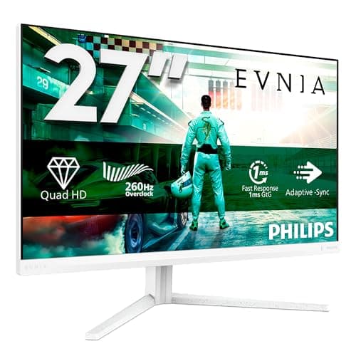 Image of PHILIPS 27M2N3501PA 27 Inch QHD Monitor, 260Hz, Fast IPS, 0.3ms MPRT Adaptive Sync HDR400 Height Adjustment (2560x1440,HDMI 2x 2.0,DP 1x 1.4) Black