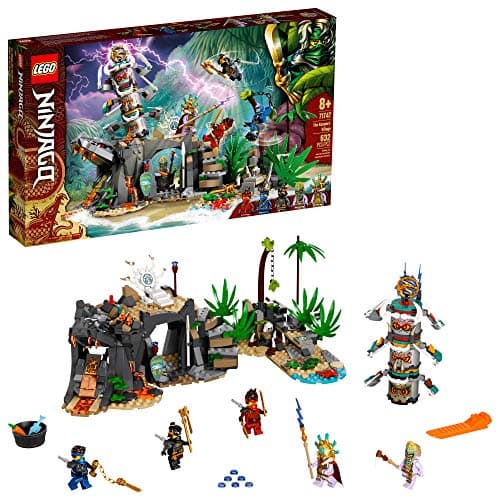 Image of LEGO NINJAGO The Keepers' Village 71747 Building Kit; Ninja Playset Featuring NINJAGO Cole, Jay and Kai; Cool Toys for Kids Aged 8 and Up Who Love Ninjas and Creative Play, New 2021 (632 Pieces)