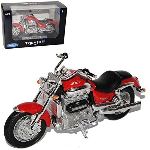 Image of Welly Triumph Rocket 3 iii Rot 1/18 Modellmotorrad Modell Motorrad