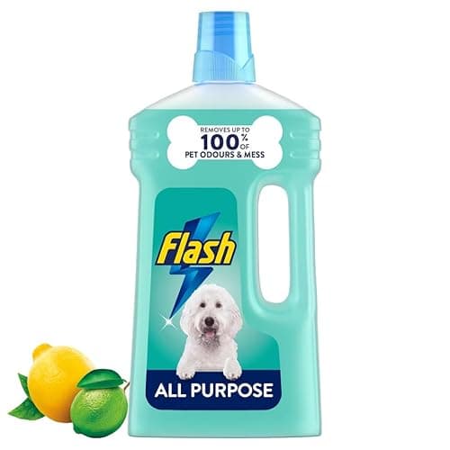 Image of Multi-Surface Cleaning | All Purpose Floor Cleaner 1L | Powerful Grease & Dirt Removal | Fresh Long-Lasting Fragrance (Flash All-Pawpose Floor Cleaner Citrus Scent 1L)