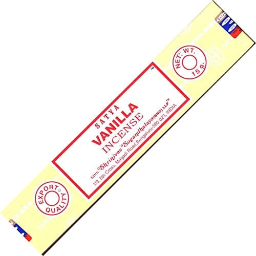Image of Satya 1 x Natural VANILLA Incense Sticks 15g 1 box