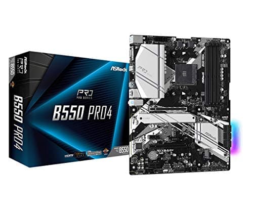 Image of Asrock B550 Pro4 AMD B550 Emplacement AM4 ATX