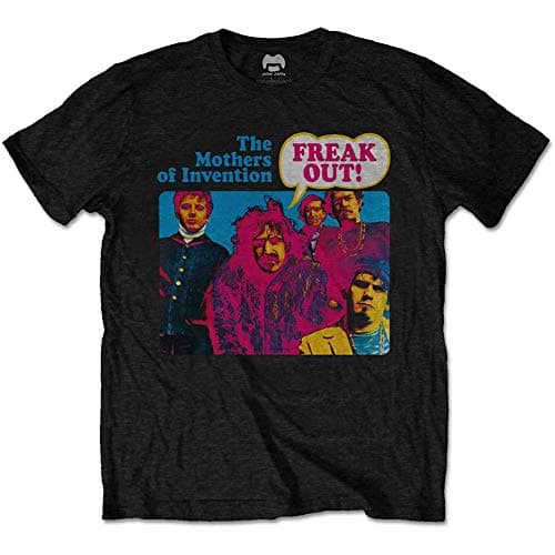 Image of Frank Zappa 'Freak Out!' (Black) T-Shirt (large)