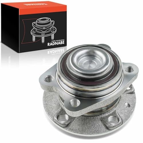 Image of Frankberg 1x Wheel Bearing Hub Wheel Hub Rear Axle Compatible with A6 4F2 C6 2.0L-3.2L 2004-2011 A6 Avant 4F5 C6 2.0L-3.2L 2005-2011 Replace# 4F0598611B