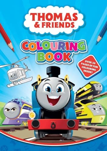 Image of Alligator Thomas The Tank Engine & Friends 32 Page Colouring Book Kids Activity Craft Pad