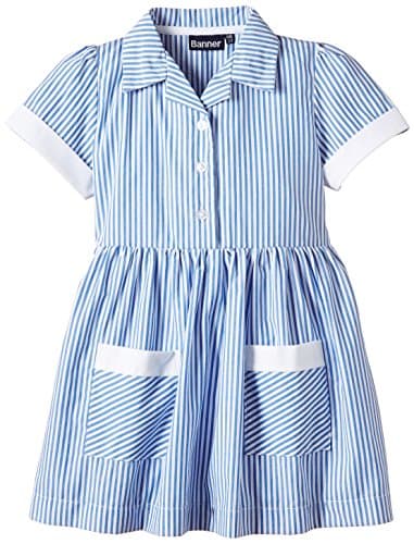 Image of Blue Max Banner Girl's Kinsale Dress, Blue, Size 8 Manufacturer Size 7 UK
