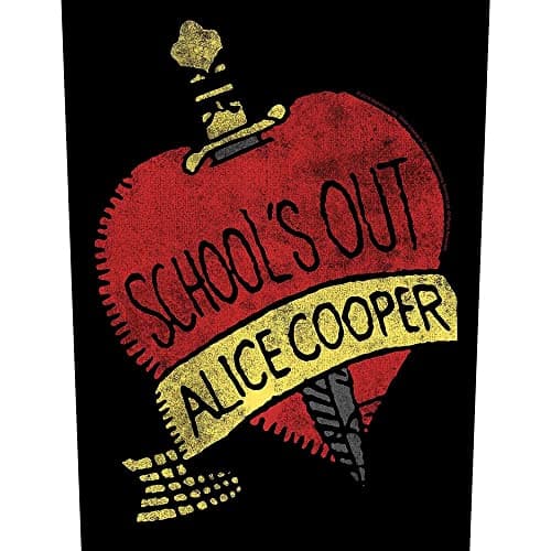 Image of Razamataz Alice Cooper Back Patch # 2 School's Out 36 x 29 cm Sew-On Patch