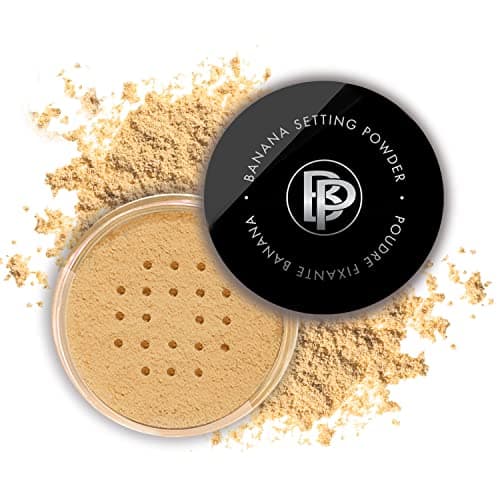 Image of bellapierre Banana Setting Powder | Lightweight Color-Correcting Powder with All Day Makeup Protection | Eliminates Blotchiness and Dark Under-Eye Circles | Matte Tint - 4 Grams - Medium
