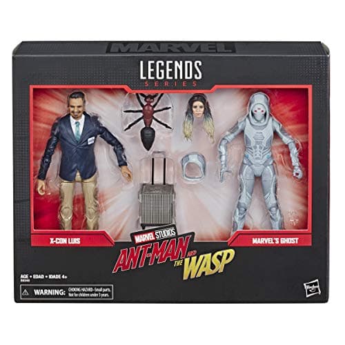 Image of Marvel Legends Series Ant-Man & The Wasp 6"-Scale Movie-Inspired X-Con Luis Ghost Collectible Action Figure 2 Pack