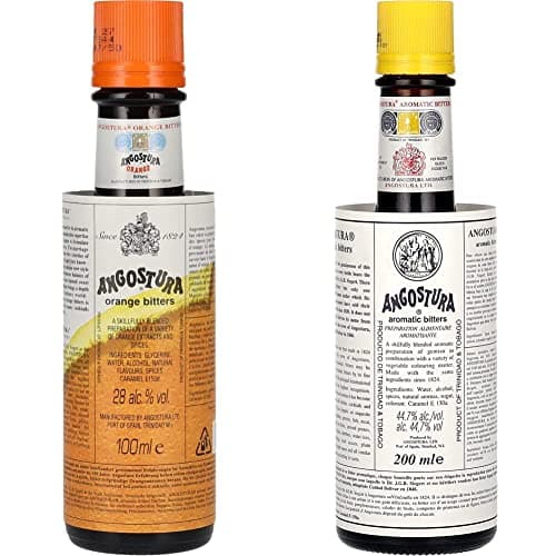 Image of Angostura Orange Bitters, 100ml | Orange Cocktail Aperitif & Aromatic Bitters, 200ml | Aromatic Cocktail Aperitif