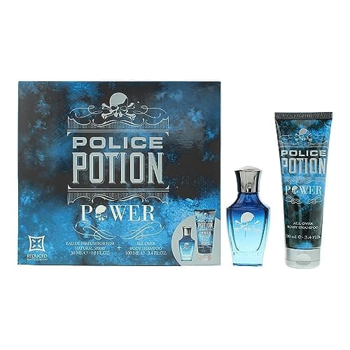 Image of Police Potion Power 2 Piece Gift Set: Eau de Parfum 30ml - Shower Gel 100ml