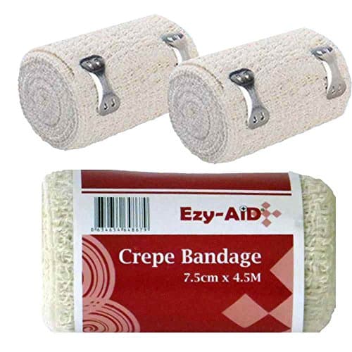 Image of 12pk Ezy-Aid Crepe Bandage 7.5cm x 4.5M - Premium Quality