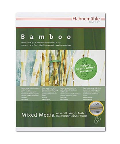 Image of Hahnemuhle Bamboo Mixed Media Block, 265 gsm 25 Sheets