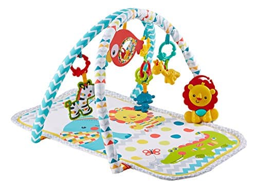 Image of Fisher-Price DPX75 My Play and Activity Toy for Animals 3 in 1 Sound and Music with 6 Toys for Babies from Birth DPX75