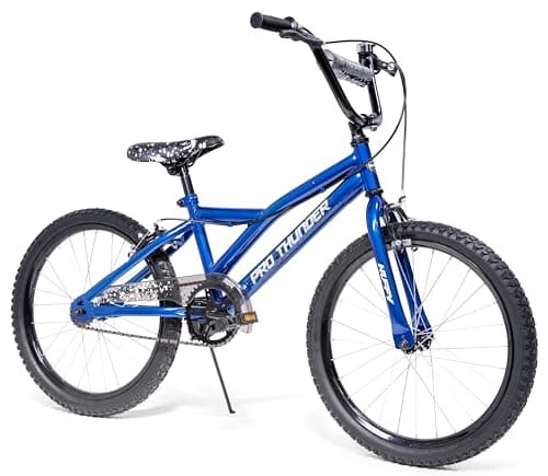 Image of Huffy Pro Thunder Boys Blue BMX Style Bike 20 Inch - 6 to 11 Years, Royal Bllue